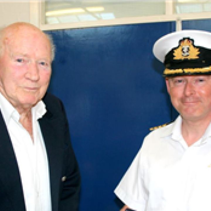 CAPTAIN SEA CADET VISIT