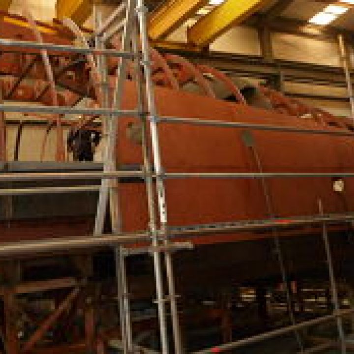 Sea Cadets new flagship in construction!