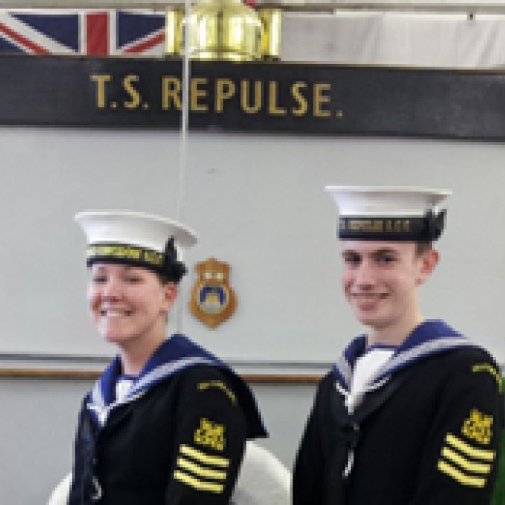 PO Cadets See Gold.