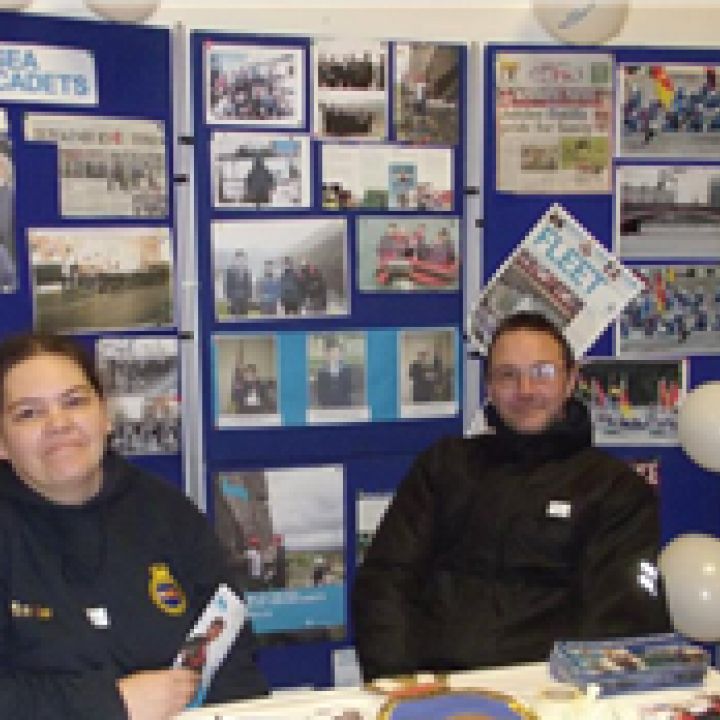 TS Otter take part in PR Event at Tewkesbury...