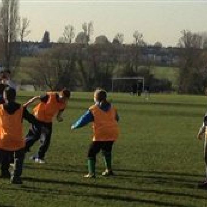 District Football Training (14/01/2012)