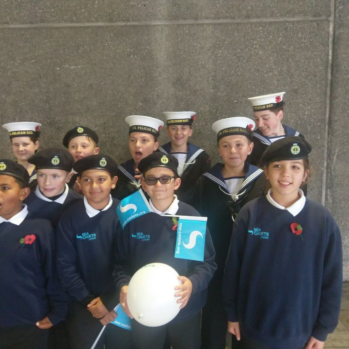 Ruislip cadets at Lord Mayor's Show