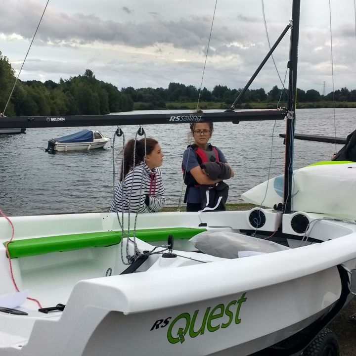 The fleet of boats