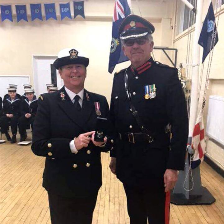 Cadet Forces Medal Presentation