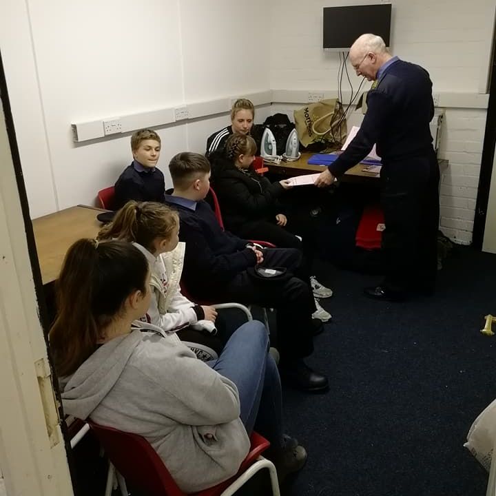 New Entries complete Initial training