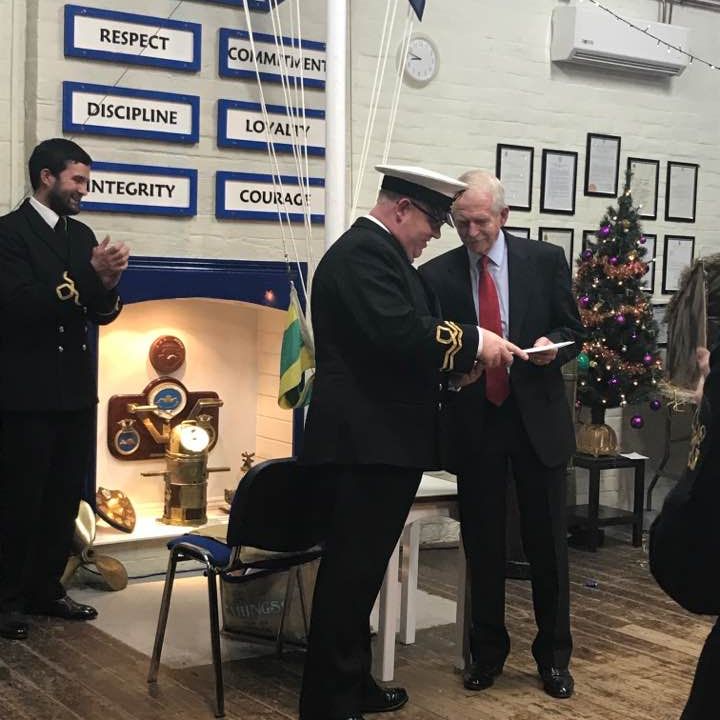 New District Officer commissioned at TS Otter