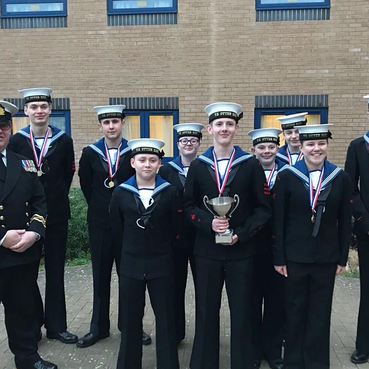Drill Team makes TS Otter history