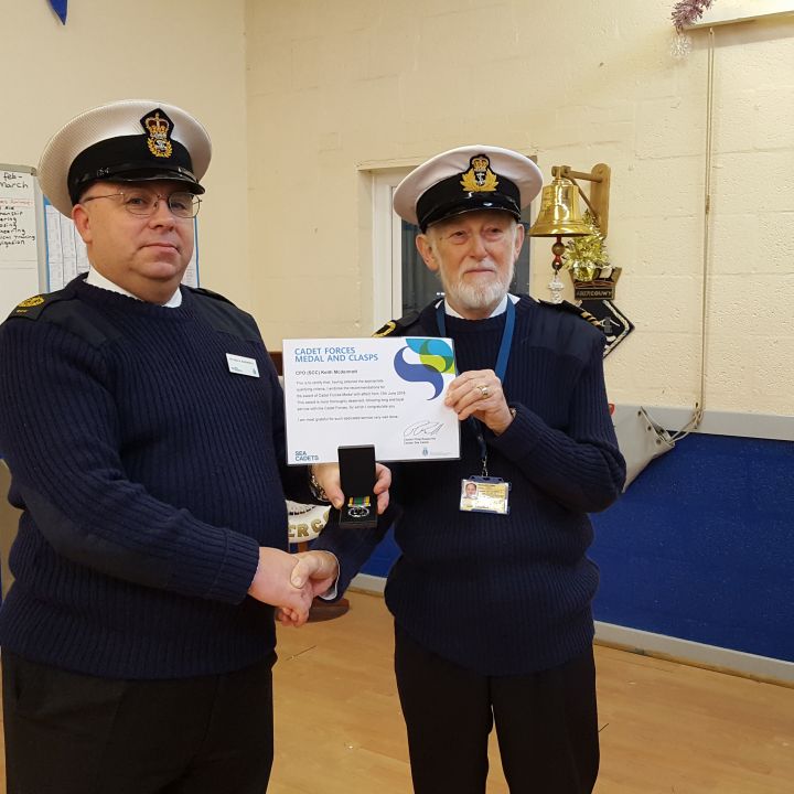 Long Service Medal Presentation