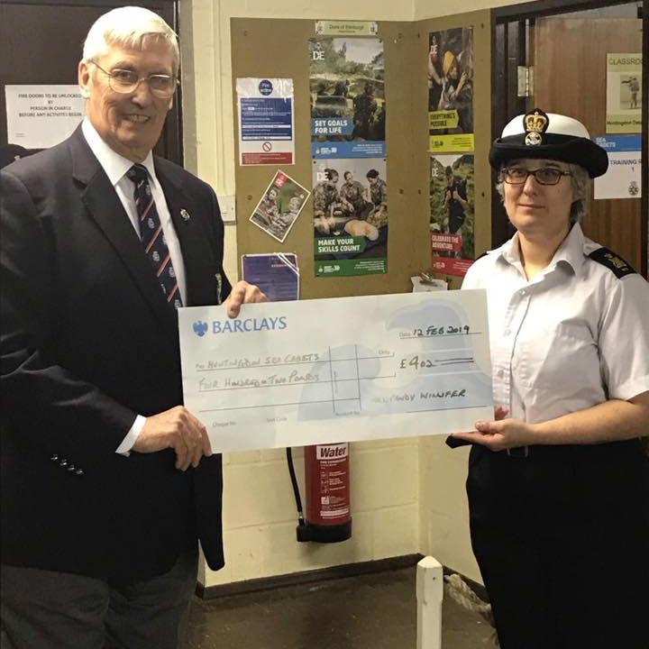 Donation by RNA St Neots