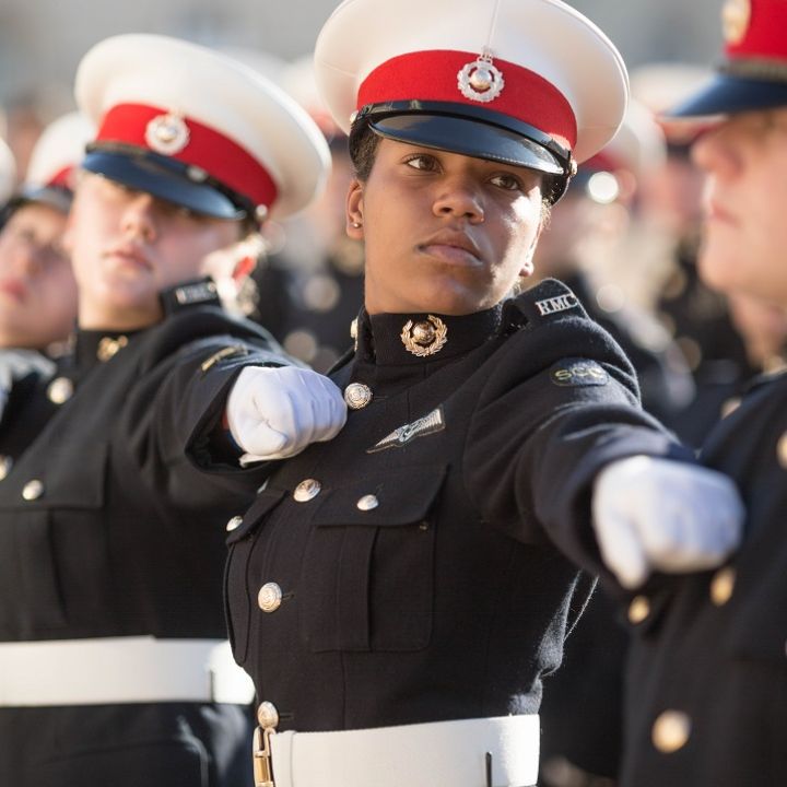 Marines Cadet Laurelle talks courage