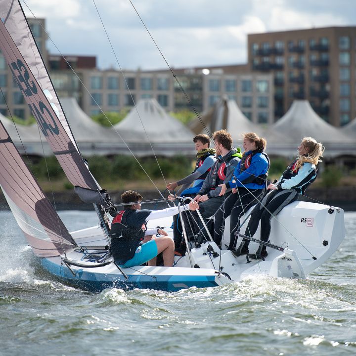 Sea Cadets receive six new boats from Sir Stelios