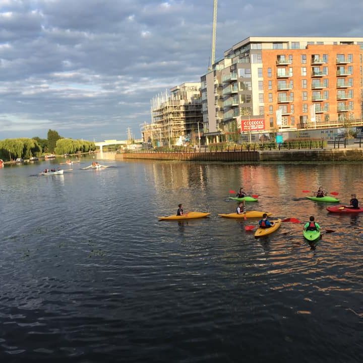 Lovely evening to be boating