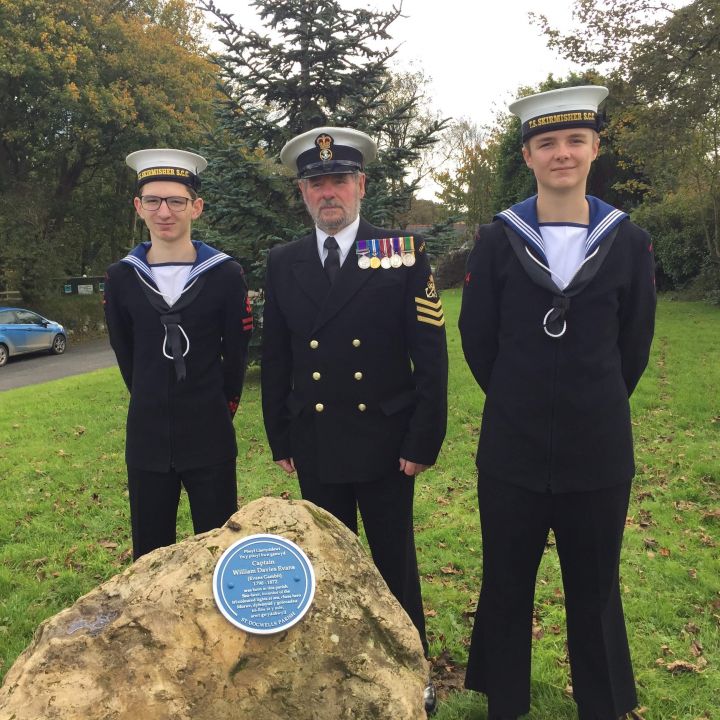 Memorial Plaque Cpt  William Davies Evans