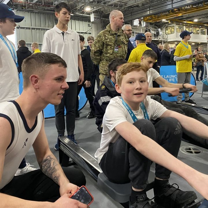 Sea Cadets Row 3000 fundraising challenge rowathon
