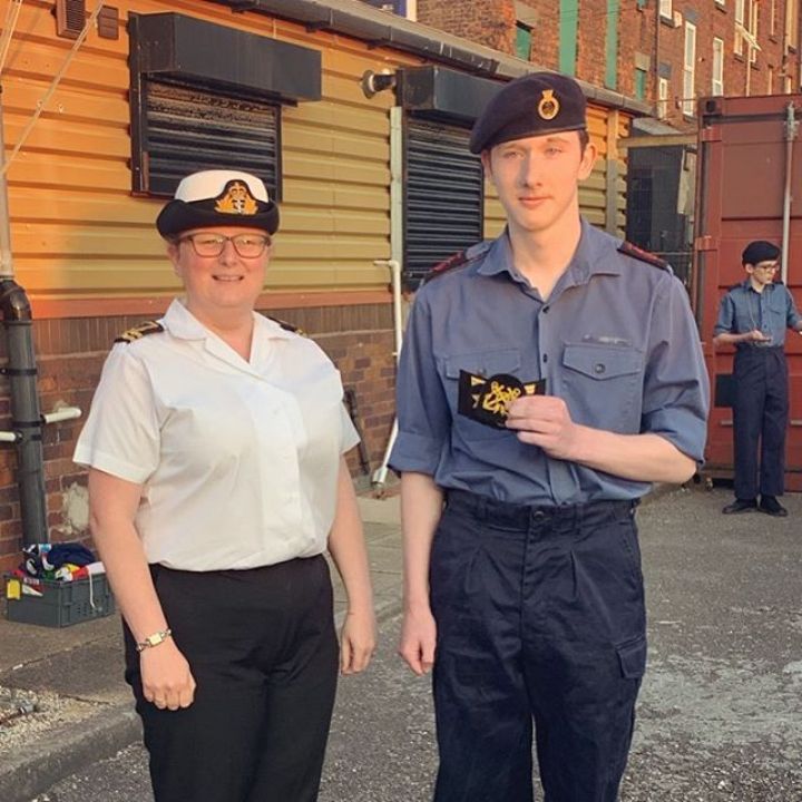 Petty Officer Cadet promotion