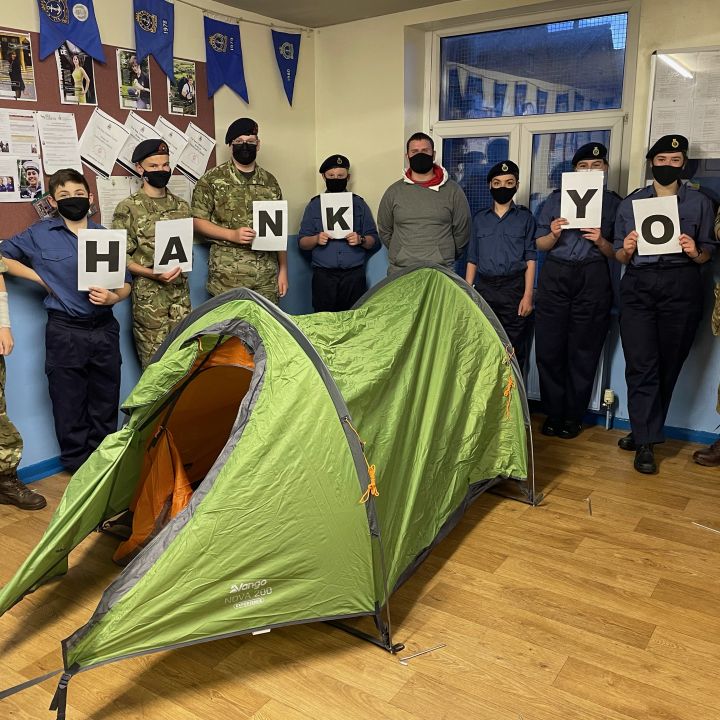Camping Equipment Donation
