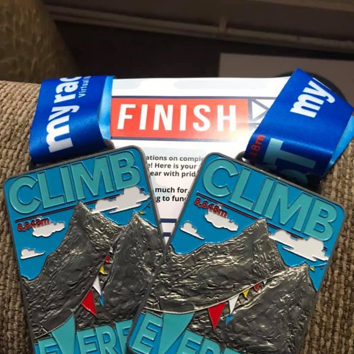 It's the climb!