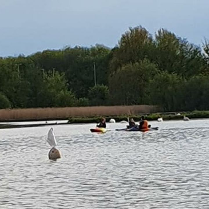 Kayaking again at Kings Mill