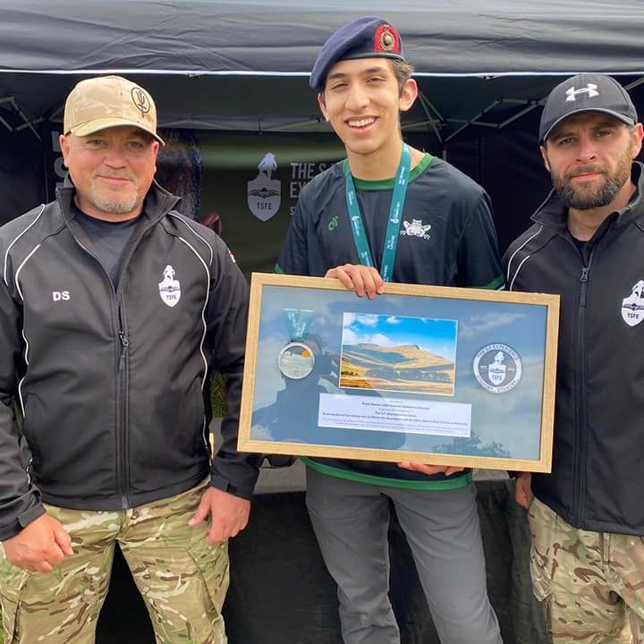 Royal Marines Cadet completes Fan Dance trial Sheffield Sea Cadets