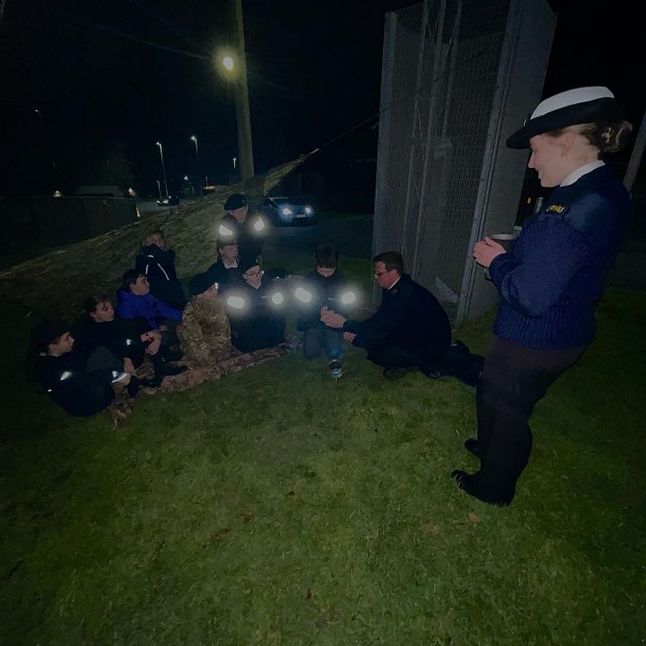 Junior Sea Cadet Living in the field taster!