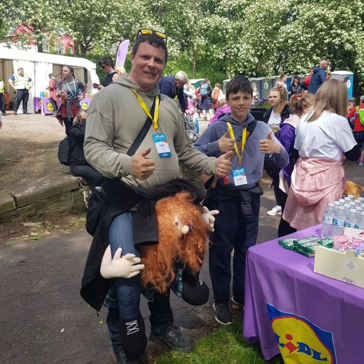 Kilt Walk Heroes stride out in support of Sea Cadets