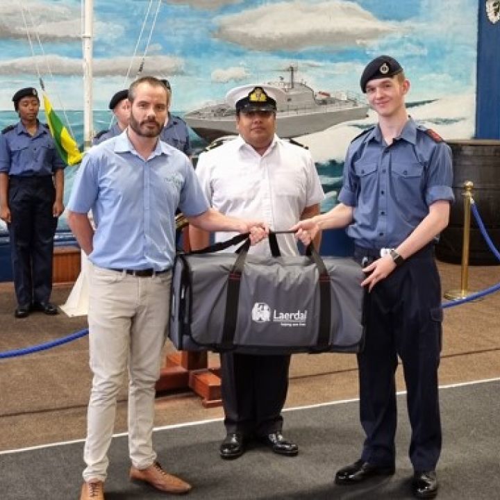 Unit receives First Aid Equipment ⛑