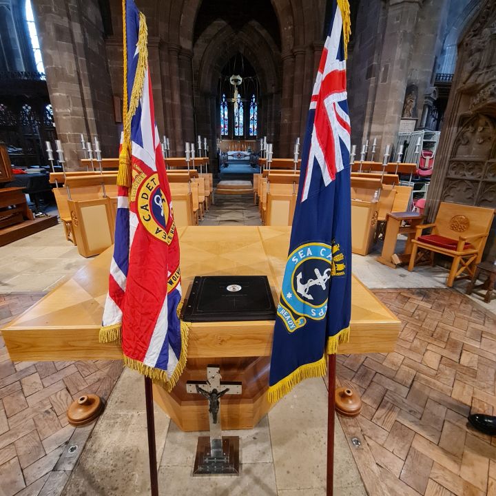 HMS Newfoundland Memorial Book Dedication
