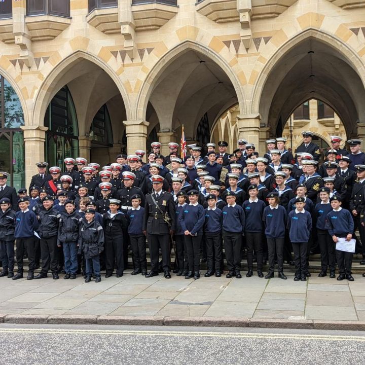 jubilee parade with junior guard of honour
