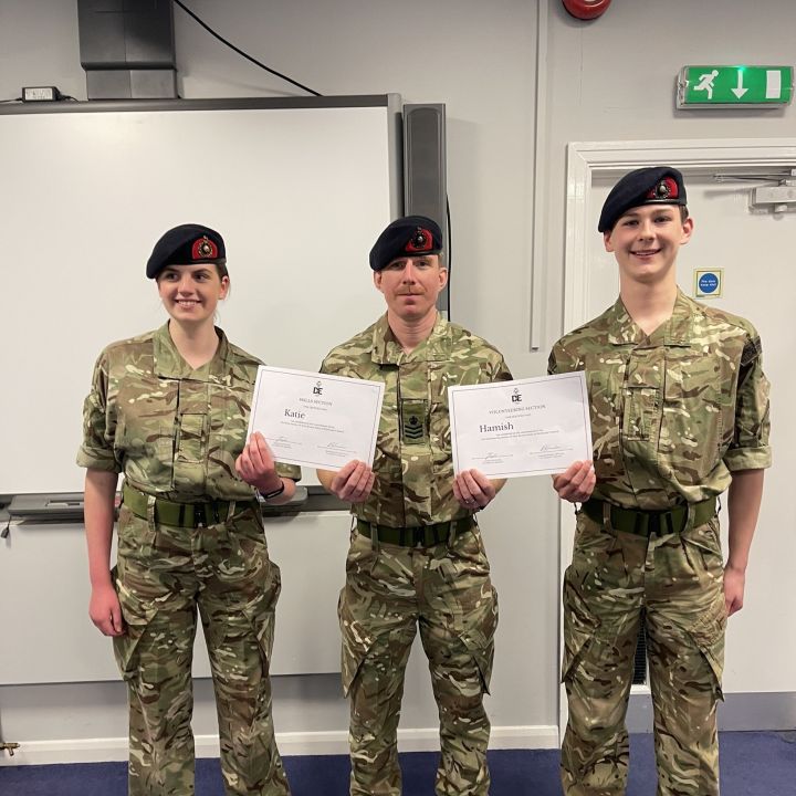 DofE Sectional Certificates presented