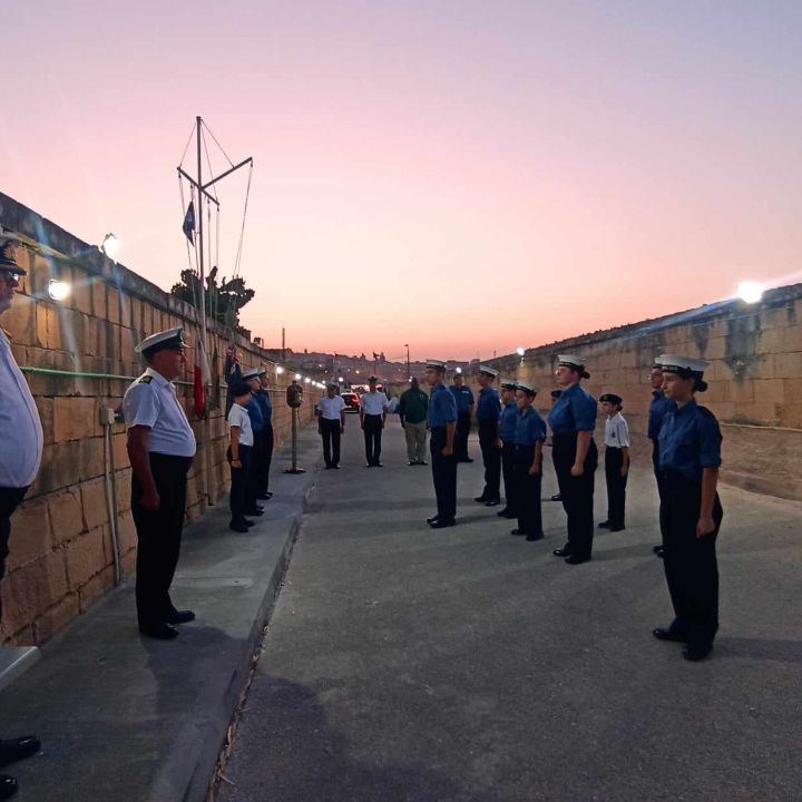 Visit by Captain of the Sea Cadets to Malta