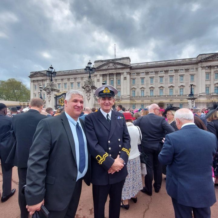 CO & Chair Attend Garden Party