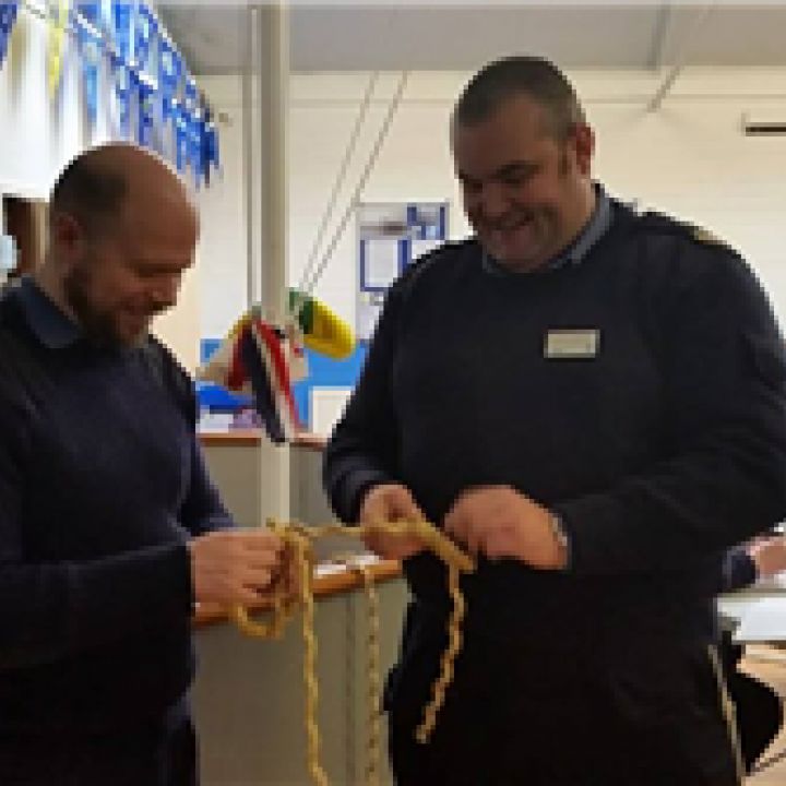 WHITLEY BAY SEA CADETS HOSTS AREA SEAMANSHIP...