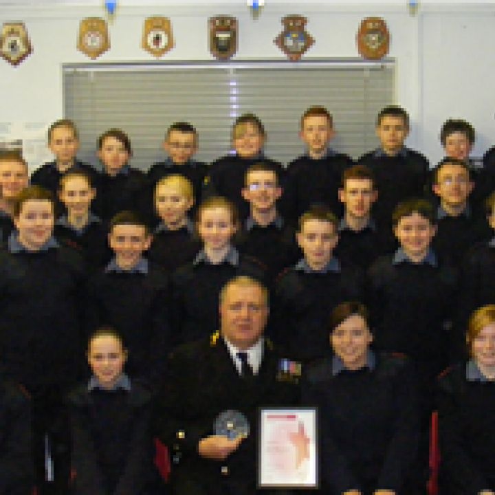Scottish Award for Ardrossan Unit Volunteer