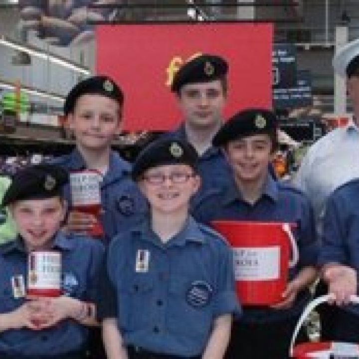 Collecting for Help the Heroes