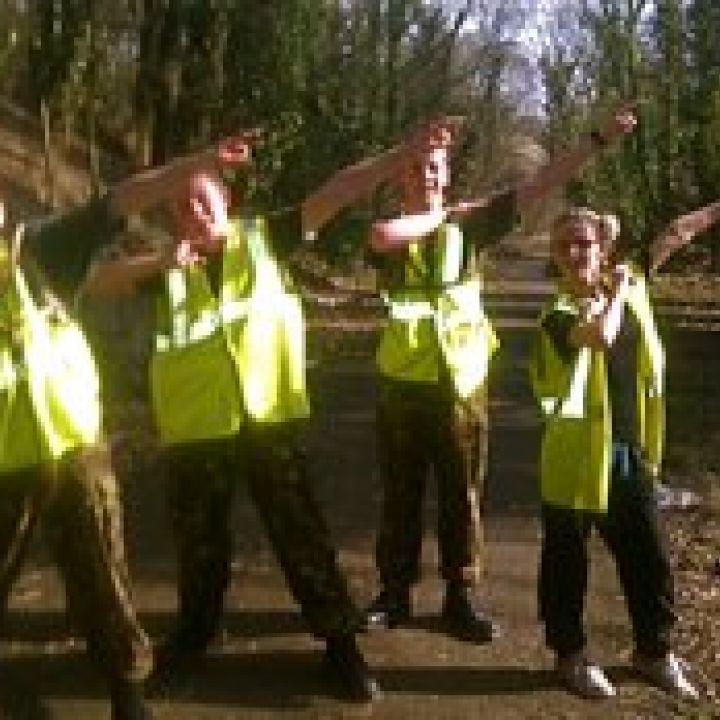 Luton Marines Complete Sponsored Speed March