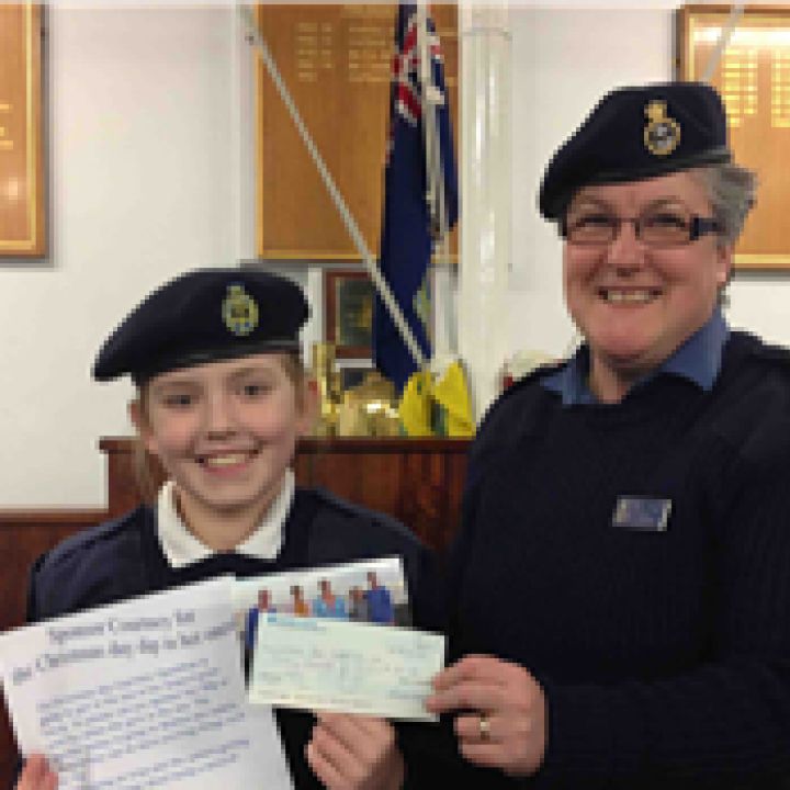 Junior Cadet Courtney Openshaw