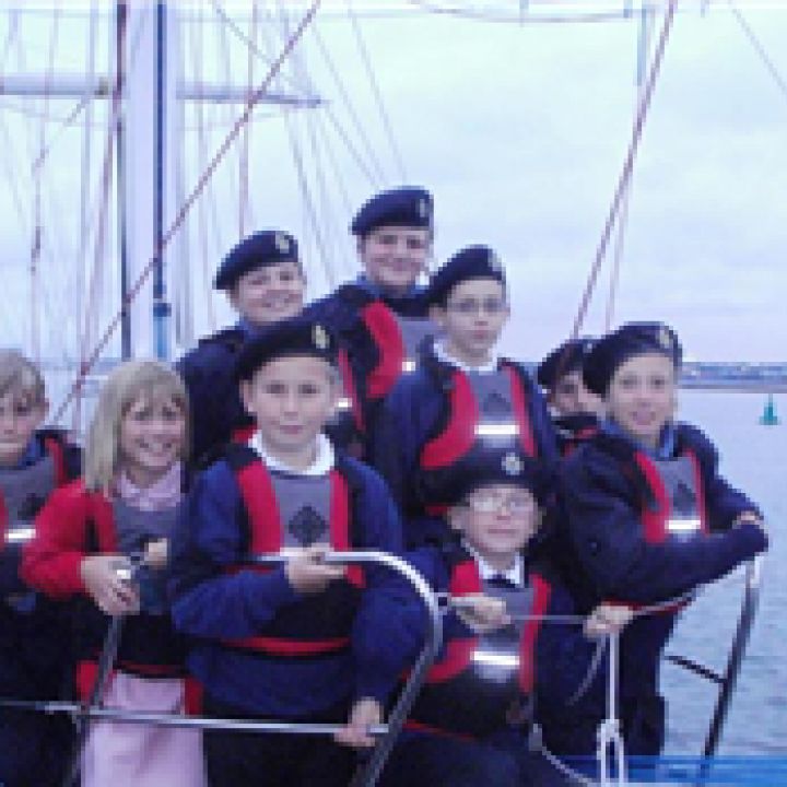 JR Cadets Meet the Little Briggs