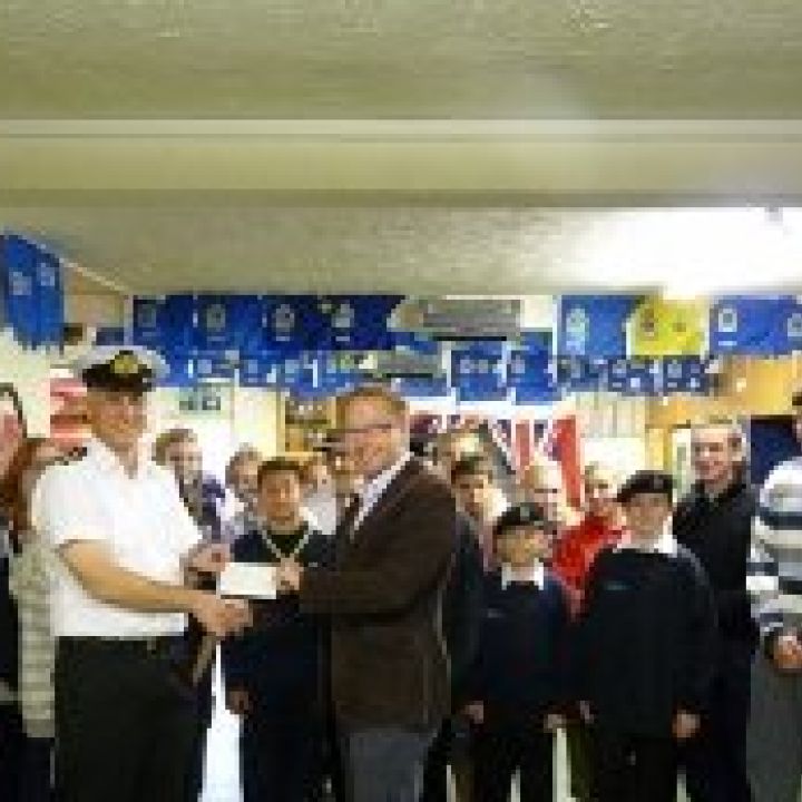 An Extremely generous donation from the Freemasons
