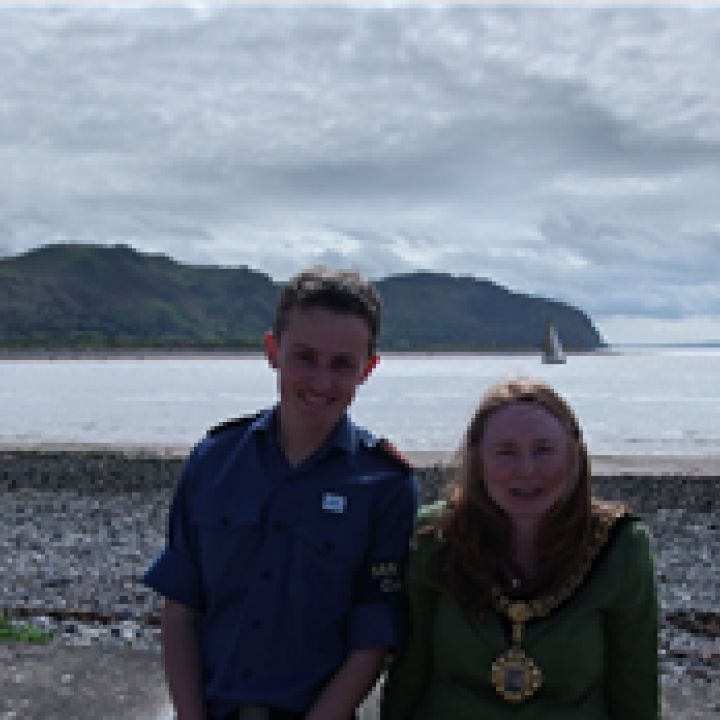 Mayor & Mayor's Cadet provided by the Sea Cadets!