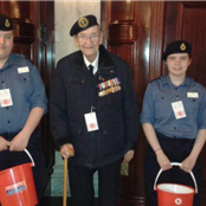 ROYAL BRITISH LEGION POPPY APPEAL AT THEATRE...