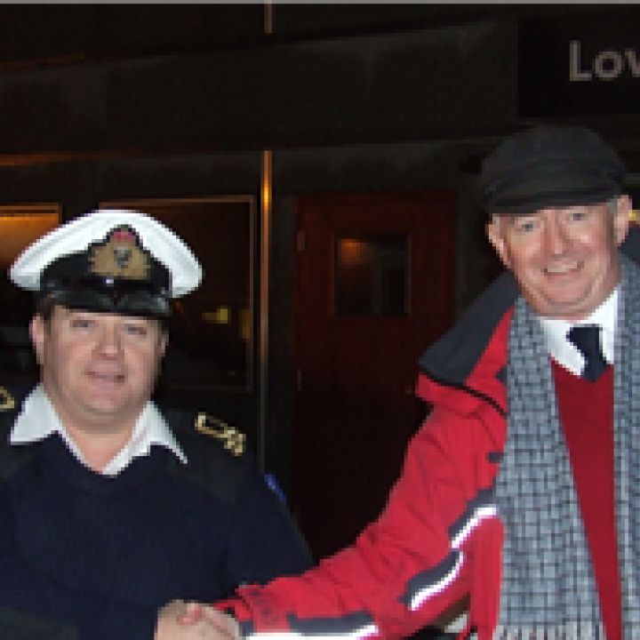 The Founding Officer in Charge Stands Down