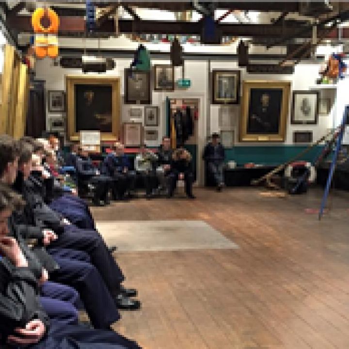 TYNEMOUTH VOLUNTEER LIFE BRIGADE VISIT 