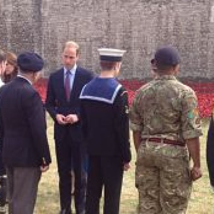 SEA CADET MEETS ROYAL FAMILY AT TOWER OF LONDON