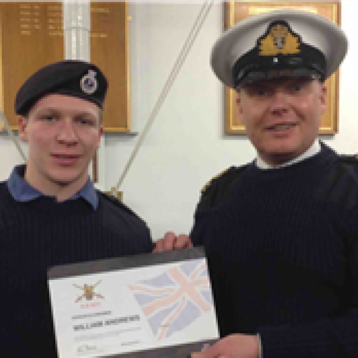 Petty Officer Cadet Andrews Looks Forward to a...