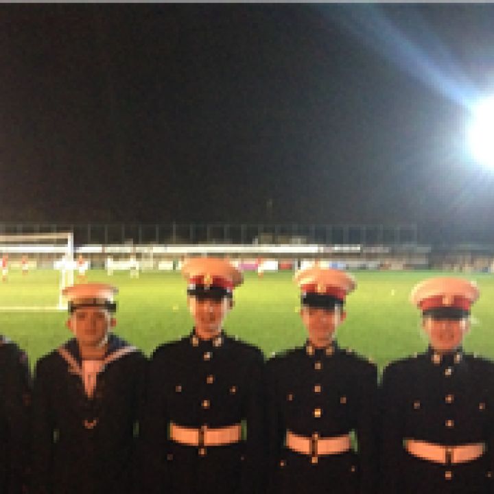 Preston Sea and Royal Marines Cadets serves as...