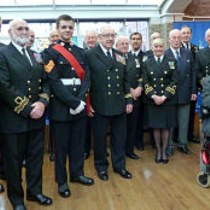 Sea Cadet 50 yr service medal 