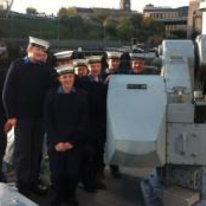 WHITLEY BAY SEA CADETS VISIT HMS LEDBURY