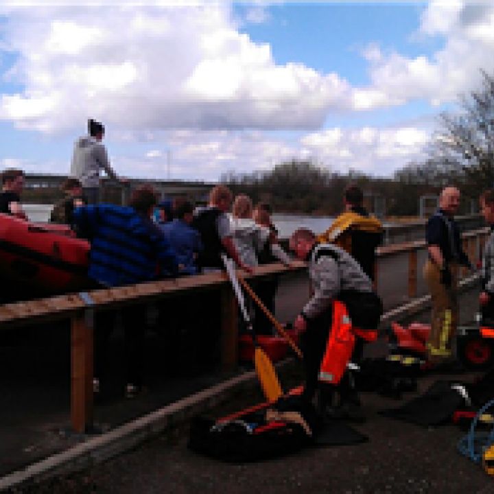 Sea Cadets assist Fire Brigade