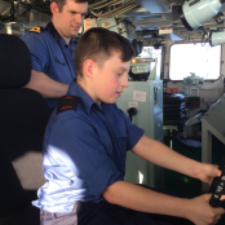 A ONCE IN A LIFETIME WEEK ON HMS OCEAN 