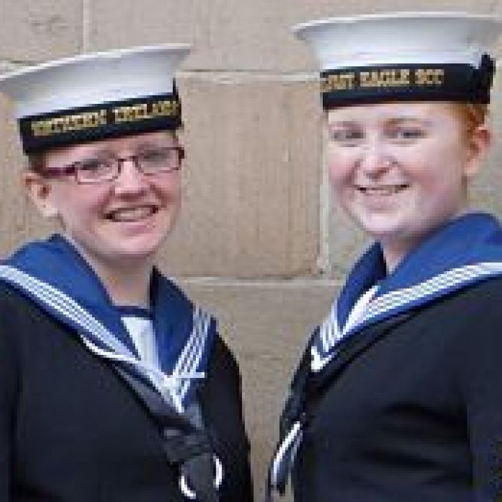 Cadet Rowing Coxswians and Instructors